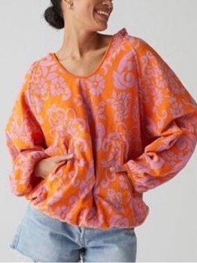 BDG Scoop Neck Hooded Sweatshirt
